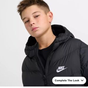 Nike Kids Black Puffer Jacket